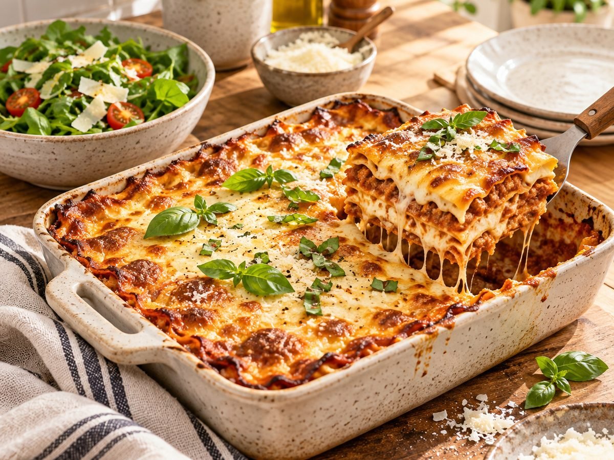 Classic Homemade Lasagna
